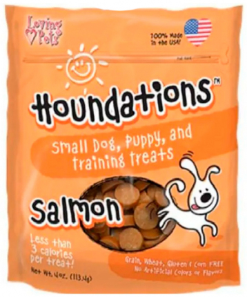 Snacks Naturales para Perros Houndations Salmón
